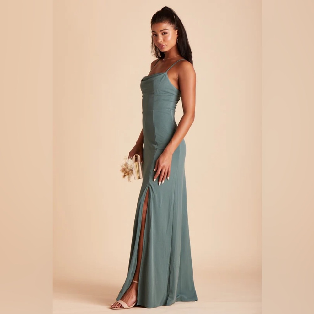 Birdy Grey Ash Crepe Dress in seaglass